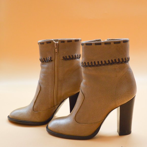 Carlos Santana Equal Gentle Tan Leather Boots, Size 6M - Picture 4 of 7